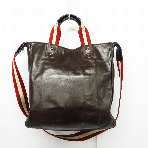 実際に弊社で買取させて頂いたBALLY/バリー 2Way レザー トートバッグ/ショルダーバッグの画像 1枚目