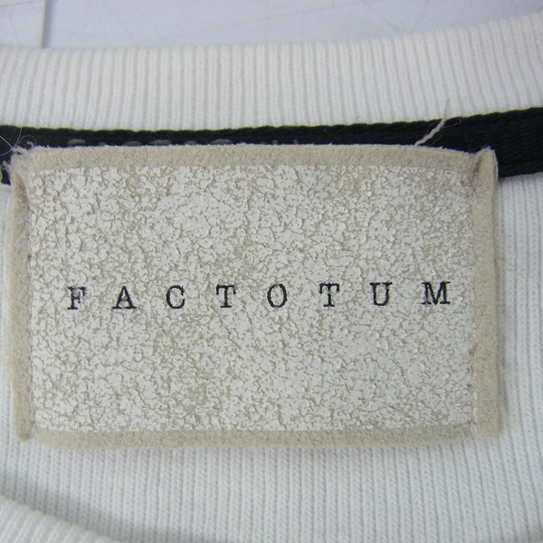 実際に弊社で買取させて頂いたFACTOTUM/ファクトタム ロングスリーブ カットソー/46の画像 2枚目