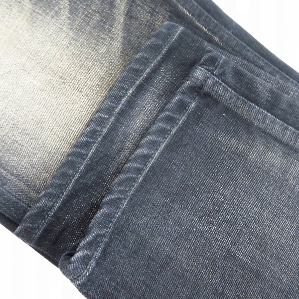 実際に弊社で買取させて頂いたBACKCHANNEL/バックチャンネル ウォッシュ加工 ストレート デニムパンツ/Ｍの画像 8枚目