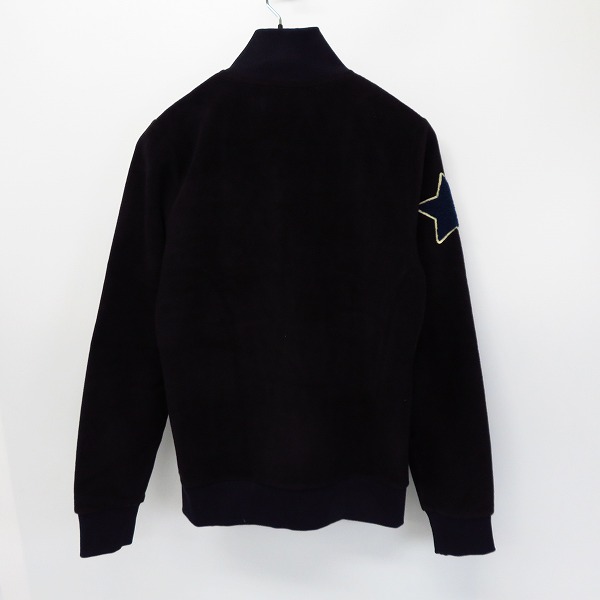 実際に弊社で買取させて頂いたHYDROGEN/ハイドロゲン スターワッペン フリース ジップアップブルゾン XSの画像 1枚目