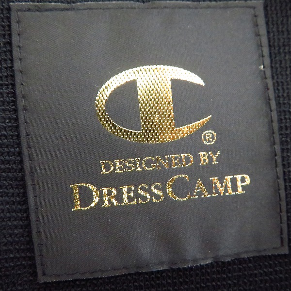 実際に弊社で買取させて頂いたDRESSCAMP×Champion/ドレスキャンプ×チャンピオン ダブルジップ ジャージ ブラック/44の画像 2枚目
