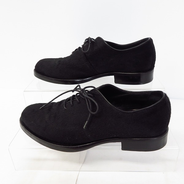 実際に弊社で買取させて頂いたGIORGIO ARMANI/ジョルジオアルマーニ ハラコレザーシューズ/40の画像 3枚目