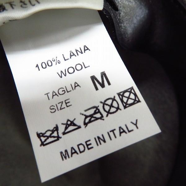 実際に弊社で買取させて頂いたHTC/ハリウッドトレーディングカンパニー ウール 中折れハット グレー/Mの画像 8枚目