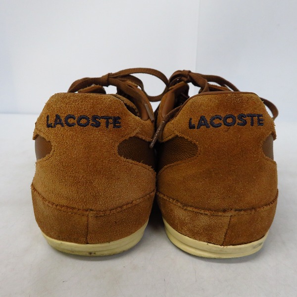 実際に弊社で買取させて頂いたLACOSTE/ラコステ Misano 22 LCR スエード切替レザーシューズ/スニーカー/US10の画像 1枚目