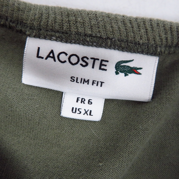 実際に弊社で買取させて頂いたLACOSTE/ラコステ 半袖丸首Tシャツ 4点セットの画像 2枚目