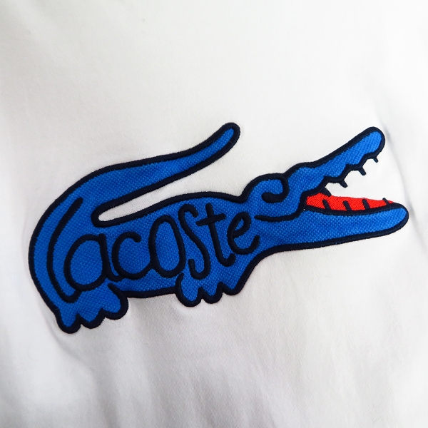 実際に弊社で買取させて頂いたLACOSTE/ラコステ ワンポイントポロシャツ/ロゴ刺繍Tシャツ/3点セットの画像 4枚目