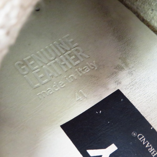 実際に弊社で買取させて頂いたGOLDEN GOOSE/ゴールデングース FRANCY/フランシー サイドジップ ハイカットスニーカー 41の画像 5枚目