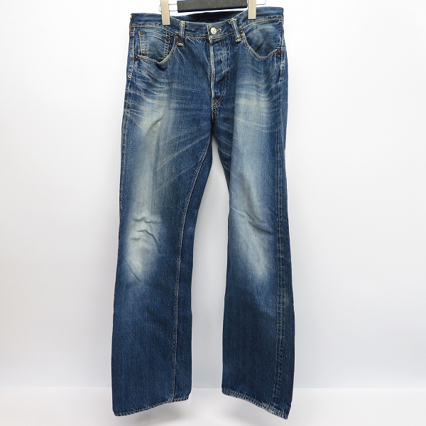 実際に弊社で買取させて頂いたWAREHOUSE/ウェアハウス DUBBLEWORKS/ダブルワークス ボタンフライ デニムパンツ/ジーンズ Size：33