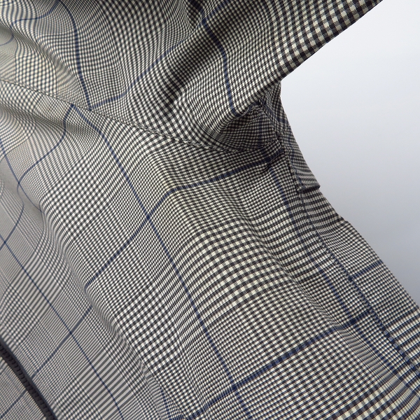 実際に弊社で買取させて頂いたuniform experiment/ユニフォームエクスペリメント ナイロン チェック柄 ジャケット/2の画像 5枚目