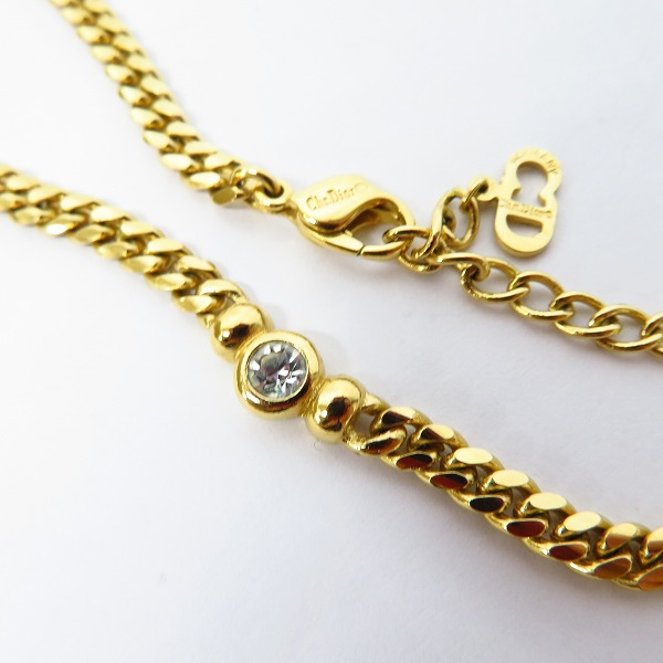 実際に弊社で買取させて頂いたChristian Dior/クリスチャンディオール オールド ゴールドネックレス