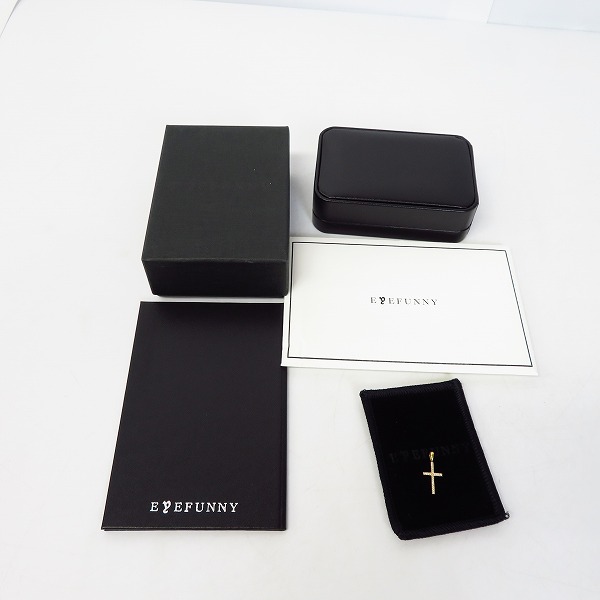 実際に弊社で買取させて頂いた【ギャラ付】EYEFUNNY/アイファニー 18KYG スティンガークロス S HSC002の画像 5枚目