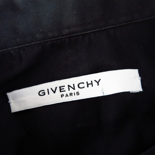実際に弊社で買取させて頂いたGIVENCHY/ジバンシー 襟スター 切り替え シャツ　15S 6008 306/37の画像 2枚目