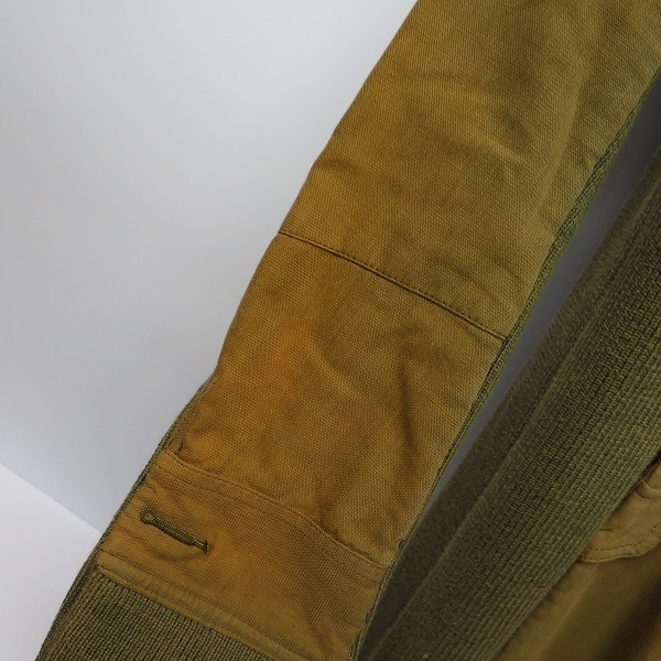 実際に弊社で買取させて頂いたMIHARA YASUHIRO/ミハラヤスヒロ ニット切替 ジップロングコート Mの画像 4枚目