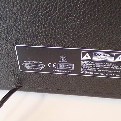 実際に弊社で買取させて頂いた【音出し確認済】Bacchus/バッカス BBA-10 コンパクト ベースアンプ コンボアンプの画像 6枚目