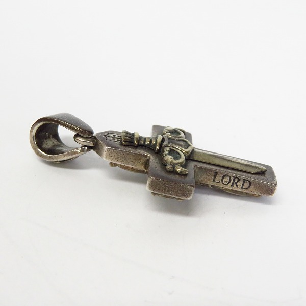 実際に弊社で買取させて頂いたLord Camelot/ロードキャメロット ソードクロス ペンダントトップの画像 3枚目