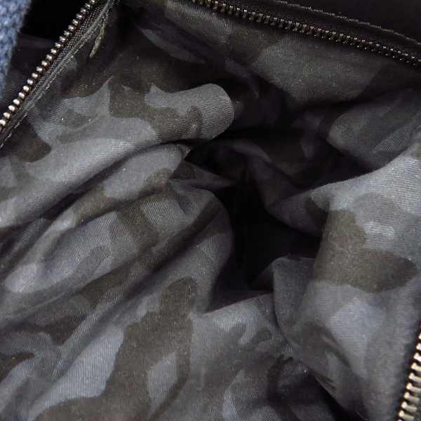 実際に弊社で買取させて頂いたJIMMY CHOO/ジミーチュウ 2017 スターロゴ キャンバス×レザー トートバッグの画像 5枚目