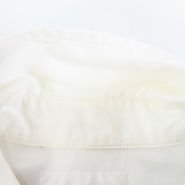 実際に弊社で買取させて頂いたuniform experiment/ユニフォームエクスペリメント 2トーン レギュラーカラーシャツ UE-120020/1の画像 4枚目
