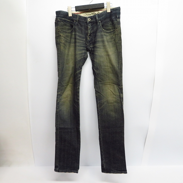 実際に弊社で買取させて頂いたFACTOTUM/ファクトタム レザーパッチ デニムパンツ/29