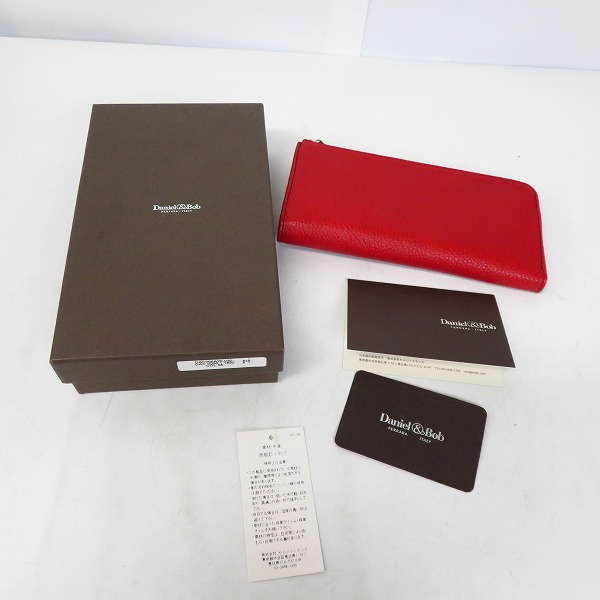 実際に弊社で買取させて頂いたDaniel&Bob/ダニエルアンドボブ FOGRIANO ALCE STONE L字ファスナー 長財布の画像 5枚目