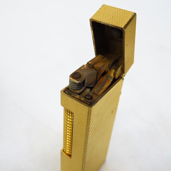 実際に弊社で買取させて頂いたdunhill/ダンヒル ローラー ガスライター ゴールドの画像 4枚目