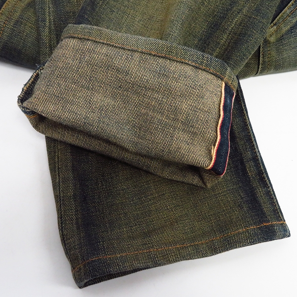 実際に弊社で買取させて頂いたBALMAIN/バルマン 15SS ウォッシュ/ダメージ加工 バイカー デニムパンツ S5HT500C162/29の画像 6枚目