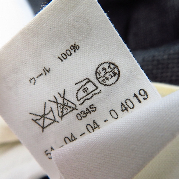 実際に弊社で買取させて頂いたedition/エディション ウール スラックス/1の画像 5枚目