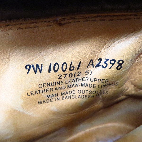 実際に弊社で買取させて頂いたTimberland/ティンバーランド 6インチ プレミアムブーツ 10061/9Wの画像 5枚目