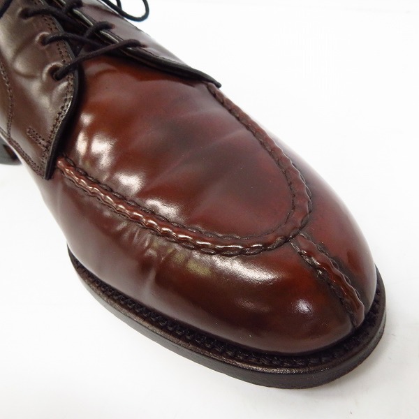 実際に弊社で買取させて頂いたAllen Edmonds/アレンエドモンズ Vチップ レザーシューズ/7.5の画像 6枚目