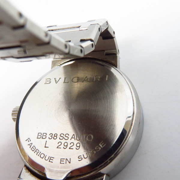 実際に弊社で買取させて頂いたBVLGARI/ブルガリ BB38SS ブルガリブルガリ デイト 自動巻きの画像 4枚目