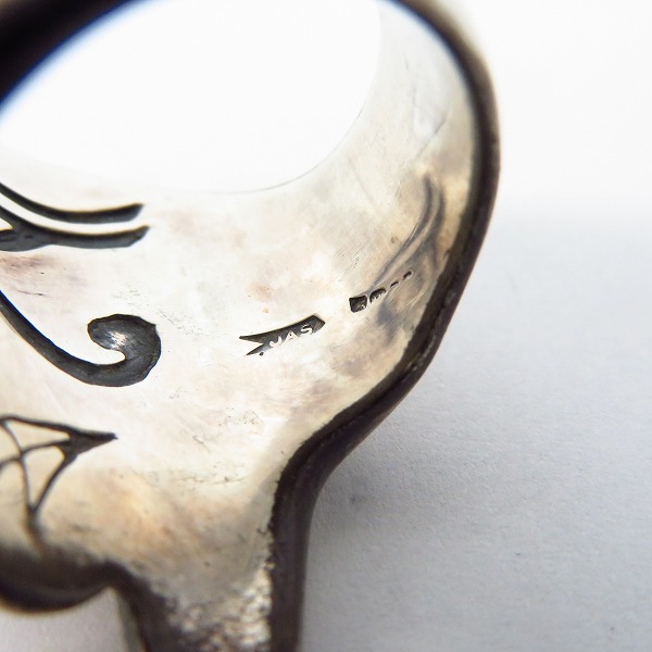 実際に弊社で買取させて頂いたCRAZY PIG/クレイジーピッグ ホルスヘッドリング/21号の画像 6枚目