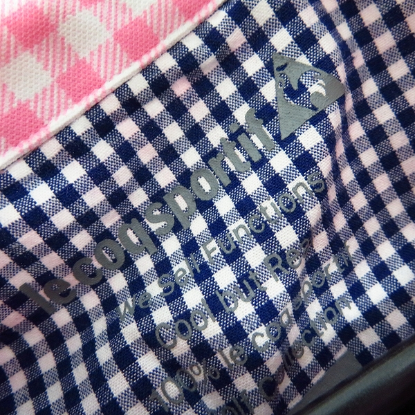 実際に弊社で買取させて頂いた【未使用】le coq sportif/ルコック 半袖ポロシャツ L/スリムフィットパンツ サイズ11/2点セットの画像 2枚目