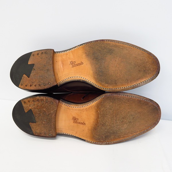 実際に弊社で買取させて頂いたAllen Edmonds/アレンエドモンズ Vチップ レザーシューズ/7.5の画像 2枚目