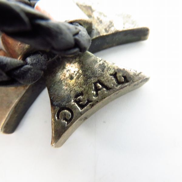 実際に弊社で買取させて頂いたDEALDESIGN/ディールデザイン アイアンクロス ループタイの画像 2枚目