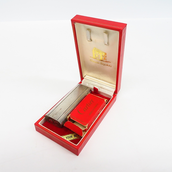 実際に弊社で買取させて頂いたCartier/カルティエ ローラーガスライター シルバーの画像 6枚目