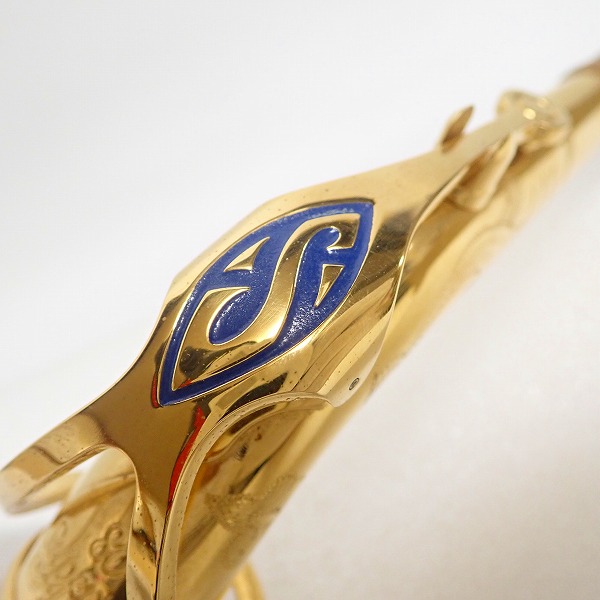 実際に弊社で買取させて頂いたSELMER/セルマー Super Action 80 アルトサックス用 ネック 彫刻有りの画像 2枚目