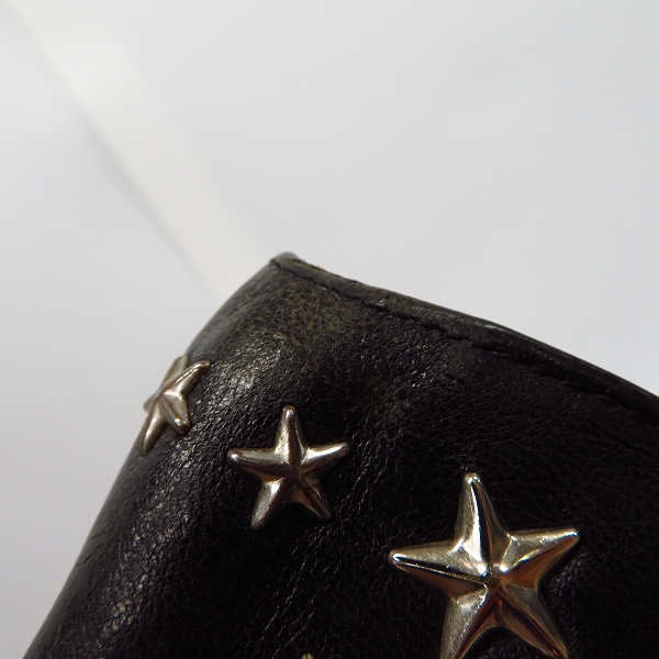 実際に弊社で買取させて頂いたJIMMY CHOO/ジミーチュウ スタースタッズウォレット/二つ折り財布 の画像 7枚目