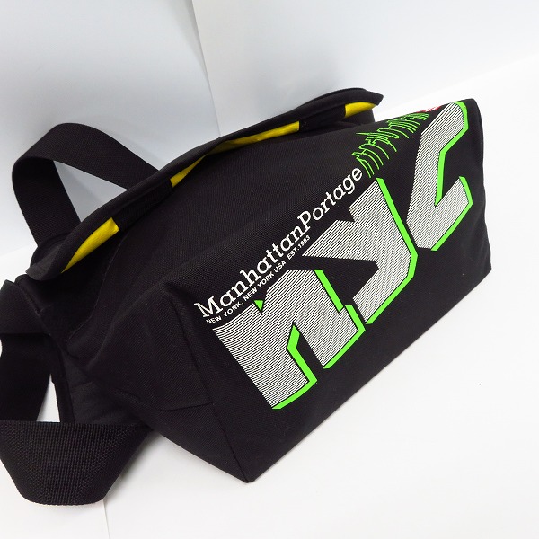 実際に弊社で買取させて頂いたManhattan Portage/マンハッタン ポーテージ 限定 メッセンジャーバッグ NYC Printの画像 2枚目
