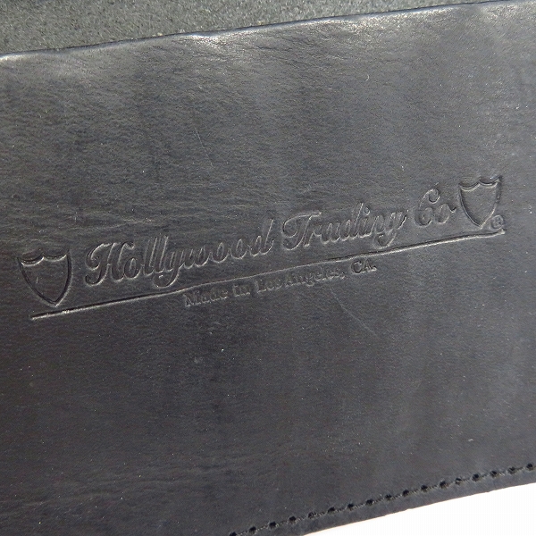 実際に弊社で買取させて頂いたHTC/エイチティーシー フラワースタッズ レザーロングウォレット/長財布の画像 3枚目