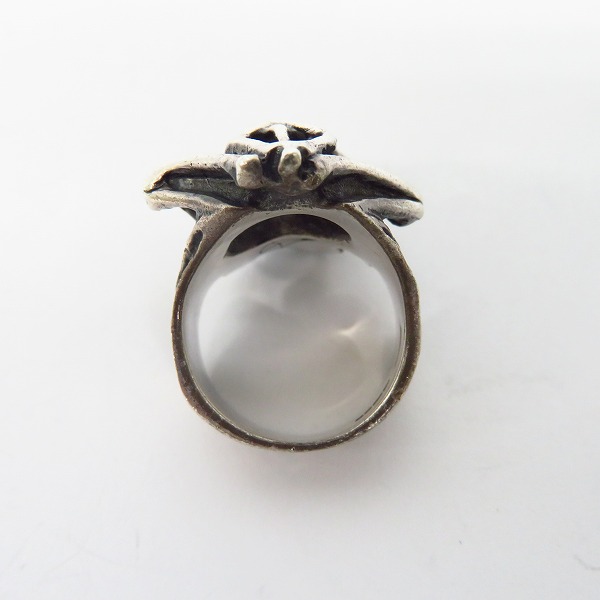 実際に弊社で買取させて頂いたCRAZY PIG/クレイジーピッグ スケルトンフロッグ リング 15.5号の画像 4枚目