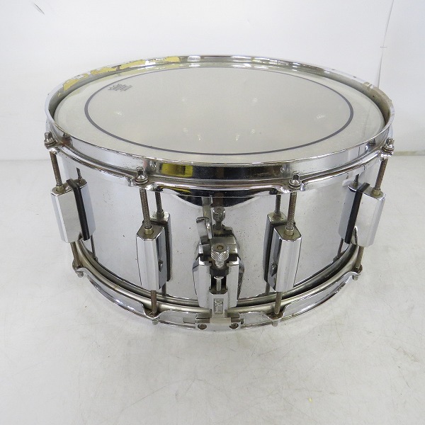 実際に弊社で買取させて頂いたPearl/パール Steel shell スネア 約14×6.5の画像 2枚目