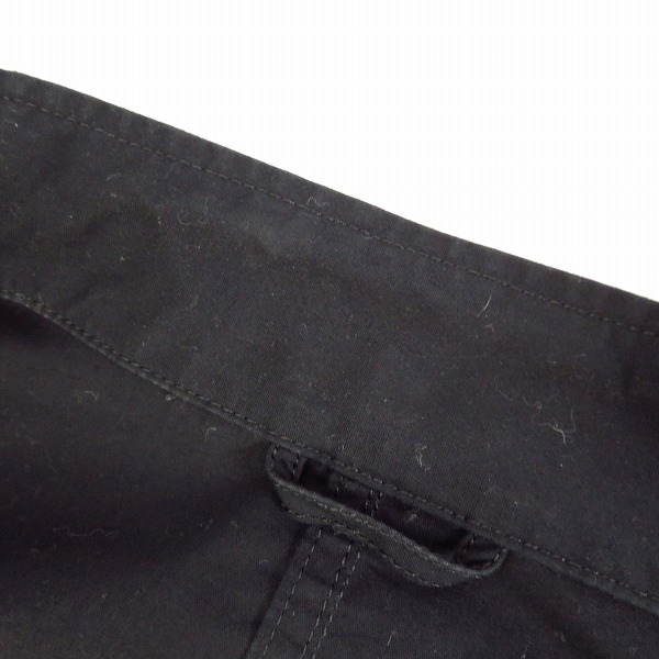 実際に弊社で買取させて頂いたuniform experiment/ユニフォームエクスペリメント STAND COLLAR COAT ブラック UE-189055/3の画像 4枚目