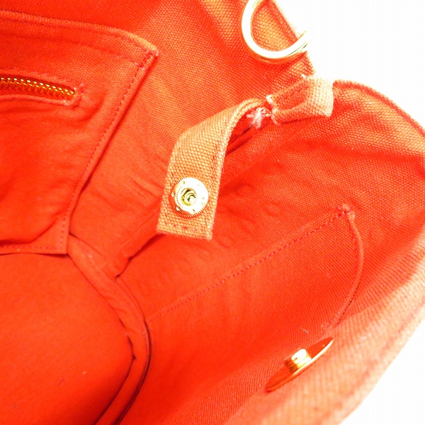 実際に弊社で買取させて頂いたdress camp/ドレスキャンプ リップ×スタッズ ハンドバッグの画像 8枚目