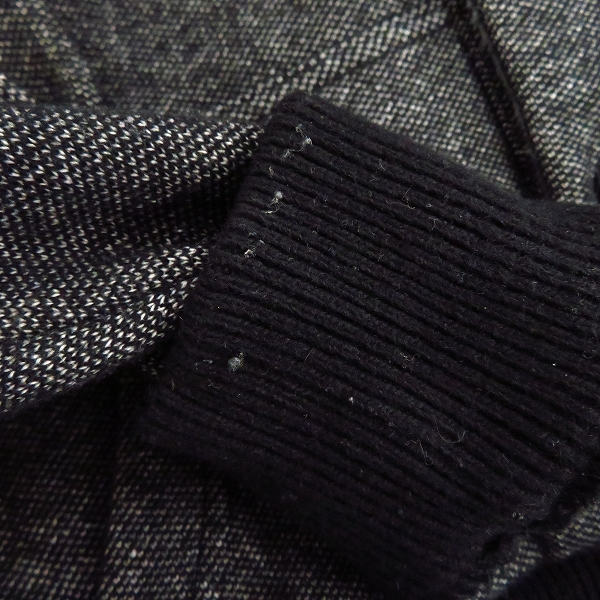 実際に弊社で買取させて頂いたHYDROGEN/ハイドロゲン H2J刺繍 ウール リブジャケット/Sの画像 6枚目