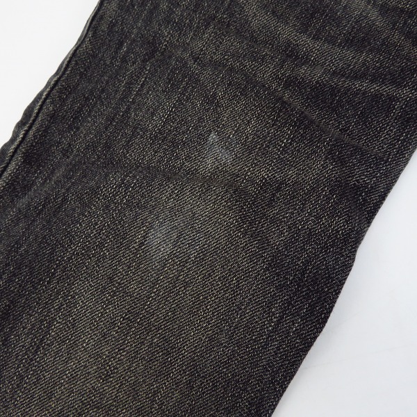 実際に弊社で買取させて頂いたLOUNGE LIZARD/ラウンジリザード ダメージ加工 スリム ブラックデニムパンツ/2の画像 8枚目