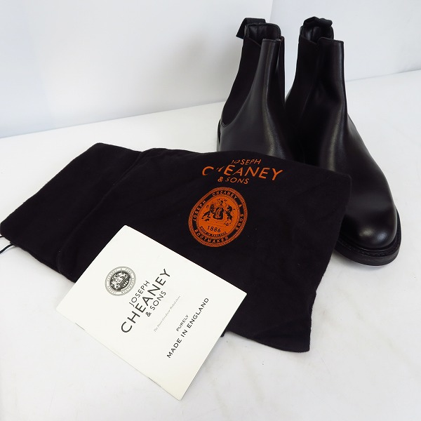 実際に弊社で買取させて頂いたJOSEPH CHEANEY&SONS/ジョセフ チーニー IRCHESTER サイドゴアブーツ/8の画像 7枚目