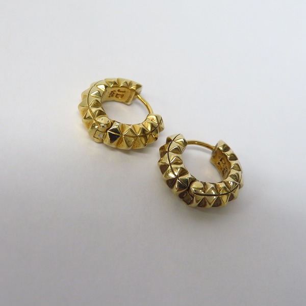 実際に弊社で買取させて頂いたJustin Davis/ジャスティンデイビス Spikey John Earring/スパイキージョン ピアス/SEJ783/2点セットの画像 0枚目