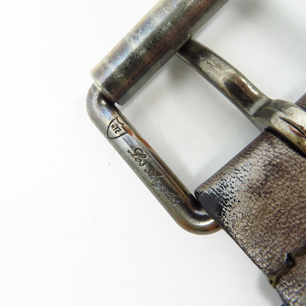 実際に弊社で買取させて頂いたHTC/エイチティーシー 6連スタッズレザーベルト 80/32の画像 3枚目