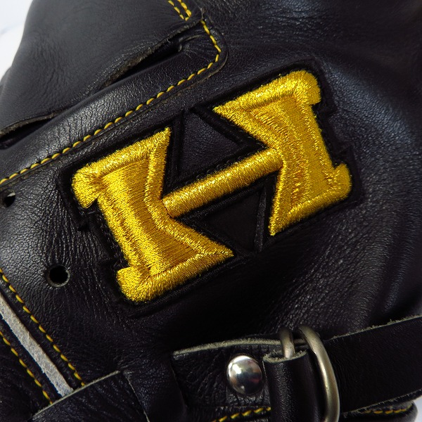 実際に弊社で買取させて頂いたHi-Gold/ハイゴールド 己極 軟式用 キャッチャーミット OKG-681Mの画像 7枚目