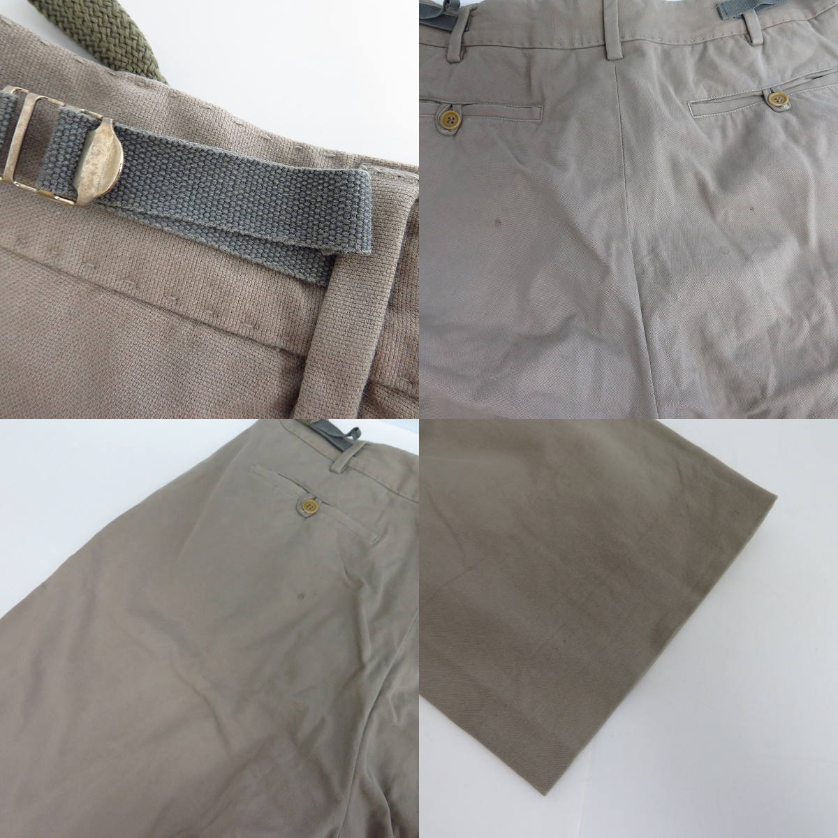 実際に弊社で買取させて頂いたHELMUT LANG/ヘルムートラング コットンチノパンツ 54の画像 8枚目