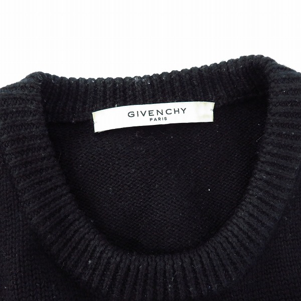実際に弊社で買取させて頂いたGIVENCHY/ジバンシー ロゴ/ボーダー バンドヘビー セーター/BM900G400M/Sの画像 7枚目